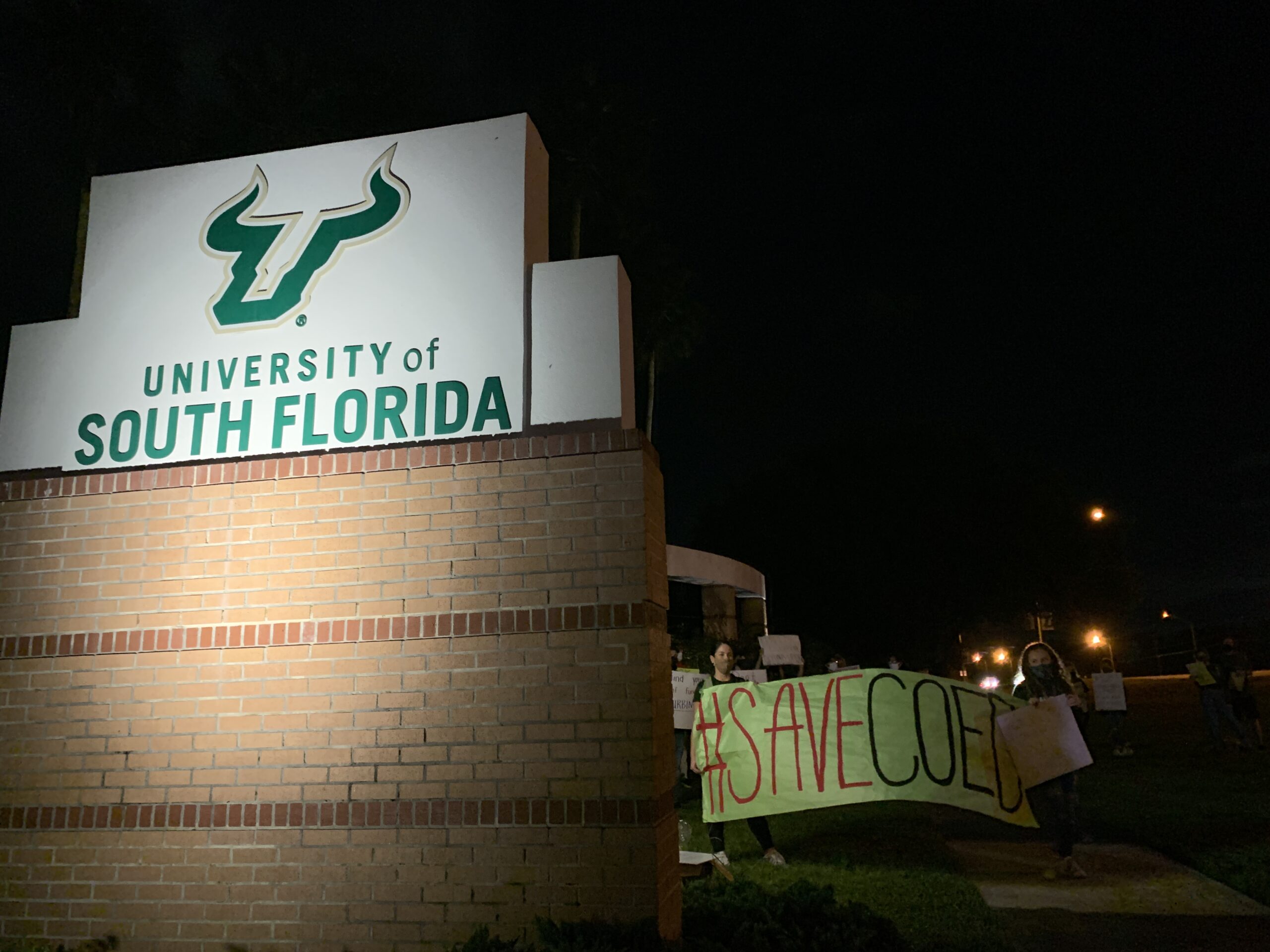 ‘It’s still not enough:’ USF, Tampa Bay community protest College of Education’s budget cuts, USF’s decision to keep some programs