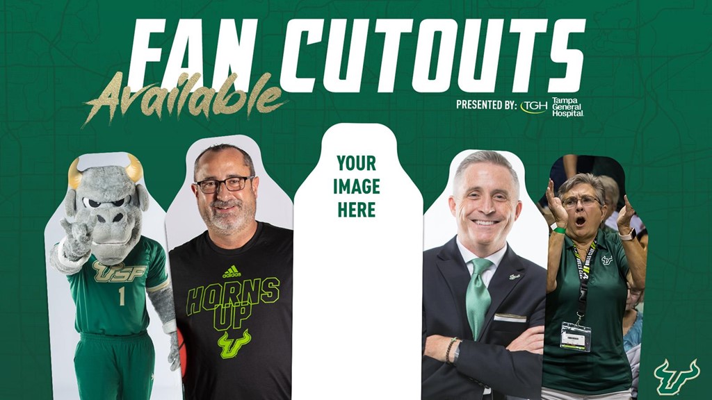 USF introduces fan cutouts during basketball season