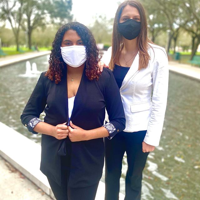 Yelizza’s Mercedes and Elizabeth Noonan advocate for USF Tampa students as candidates for campus governor, lieutenant governor