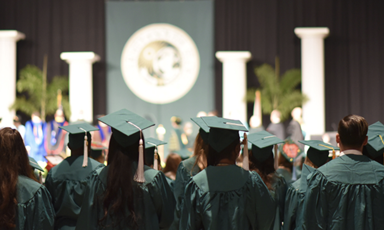 Students disappointed at lack of name announcements during in-person graduation