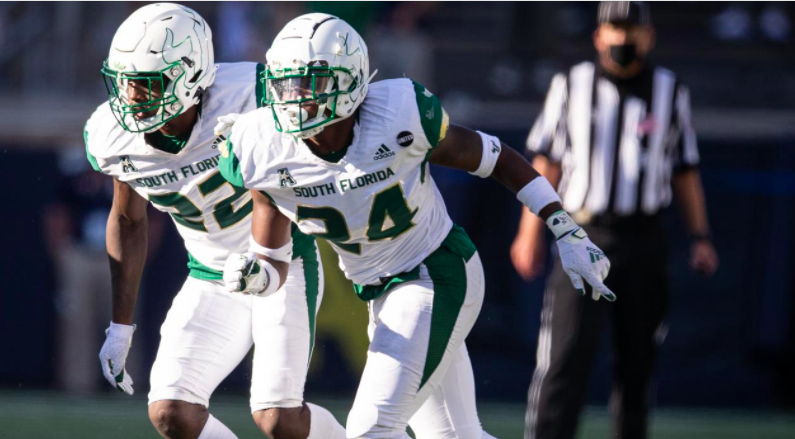 Sims uses life experience to mentor USF linebackers