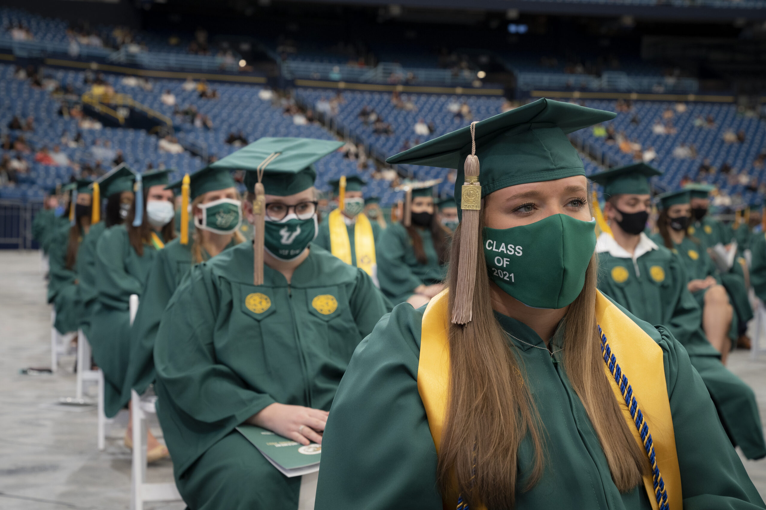 USF holds first in-person commencement since fall 2019