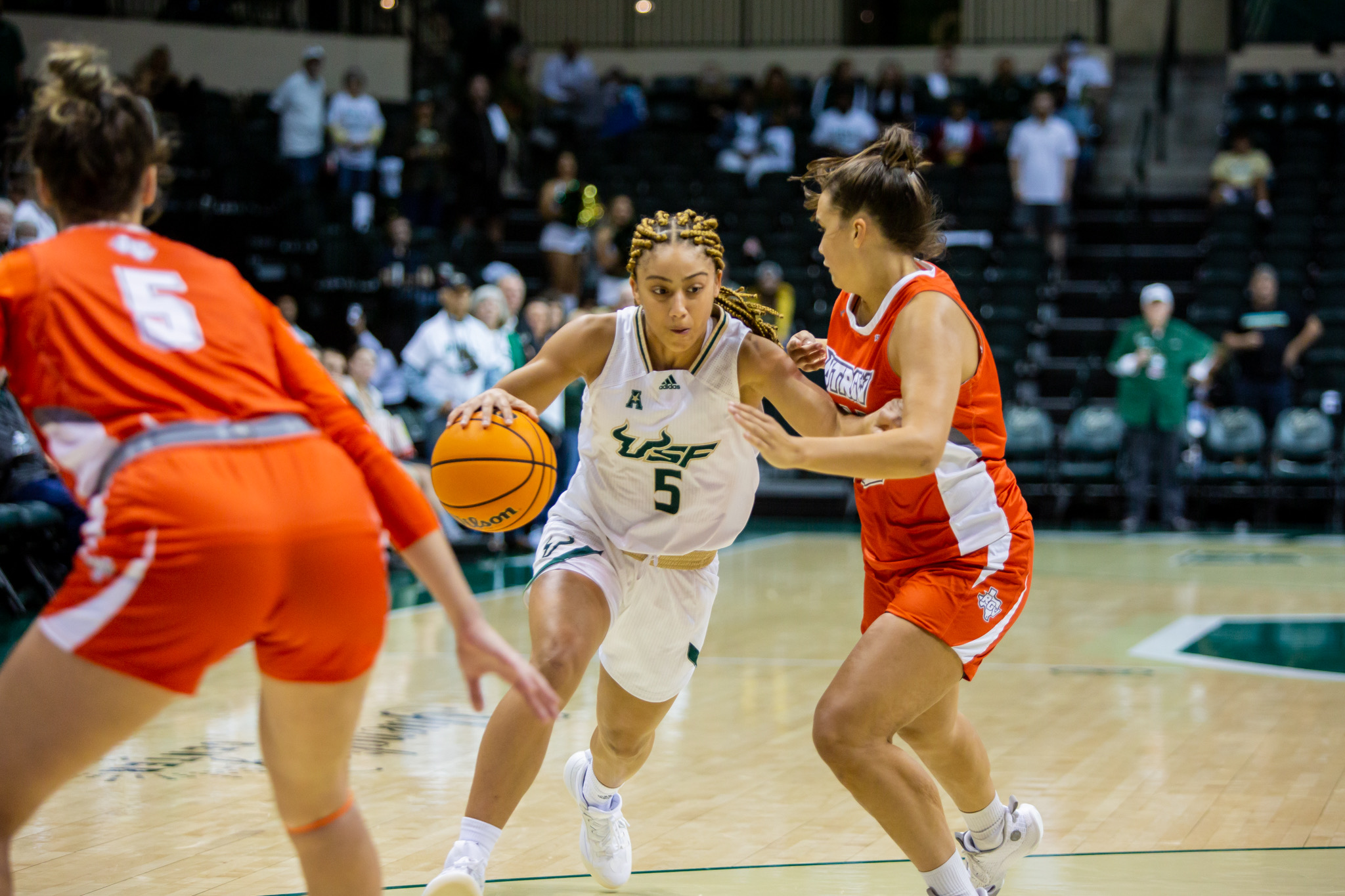 USF far from its best performance in opening-night win