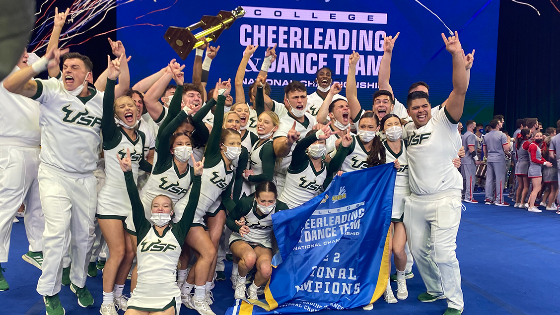 Coed cheer wins second national championship
