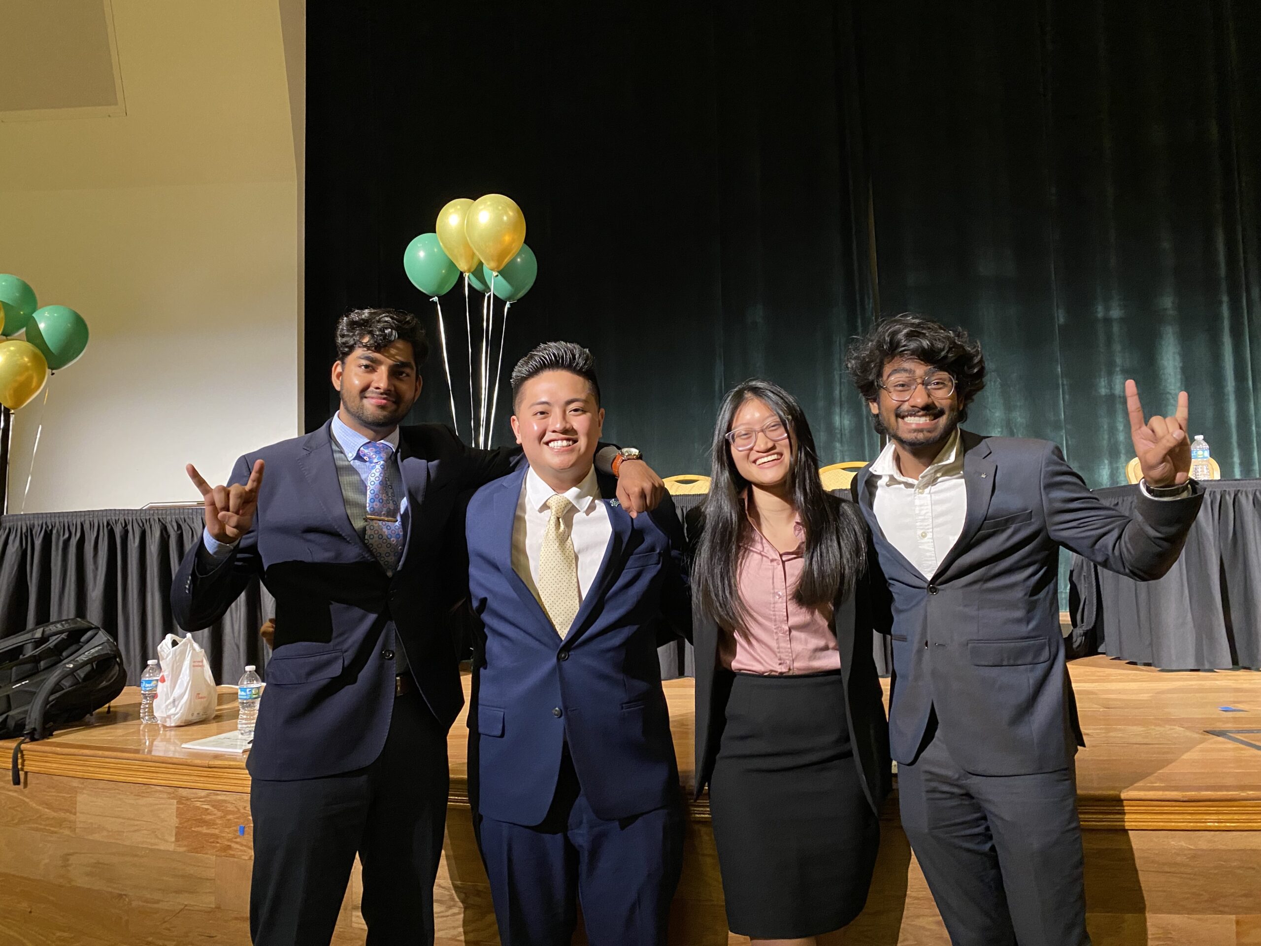 Candidates highlight universitywide campaign initiatives at presidential debate