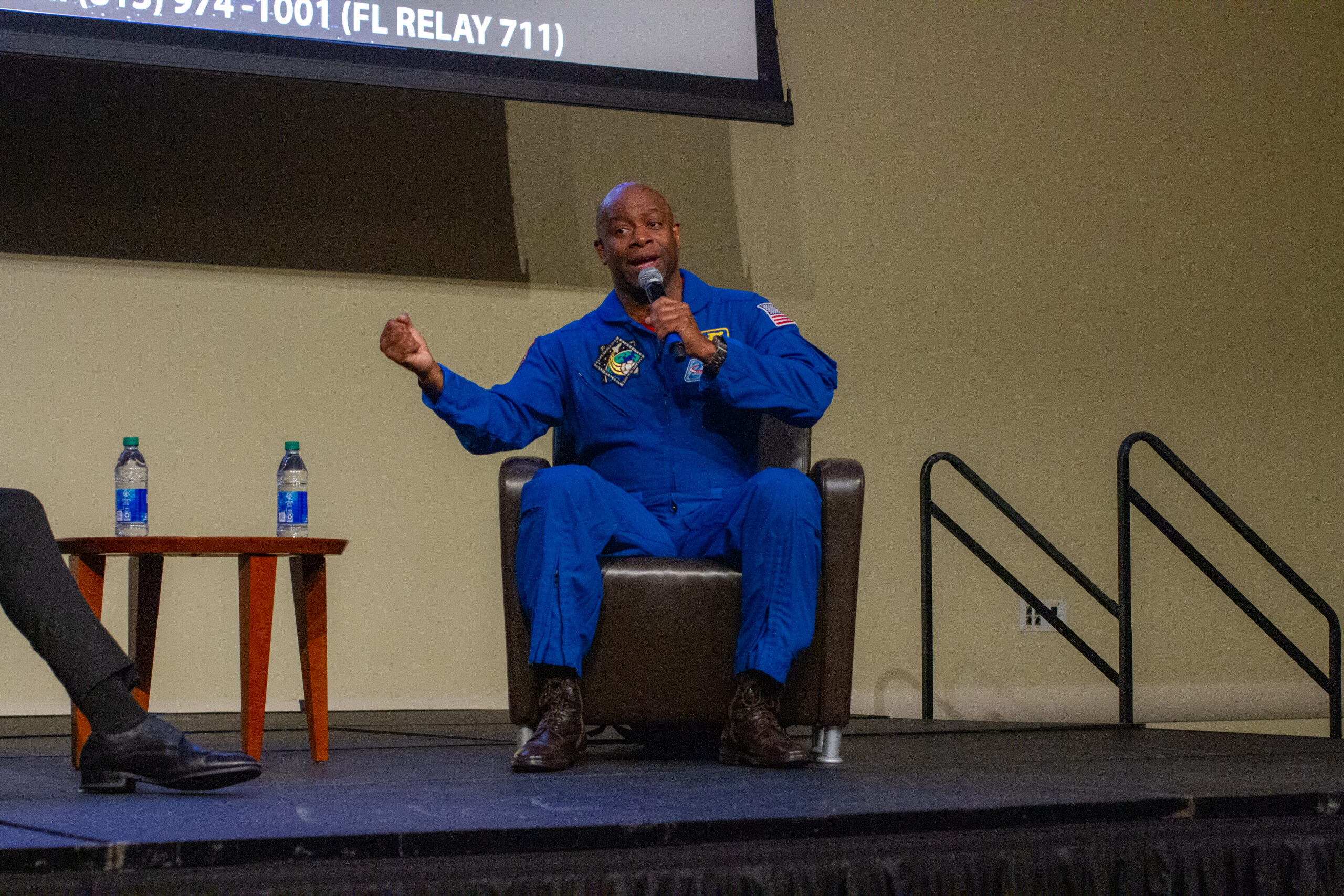 Leland Melvin discusses ambition, diversity during Thursday’s ULS