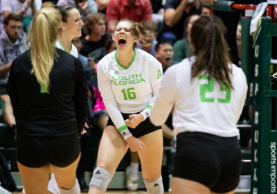 Volleyball splits home opener in round robin weekend