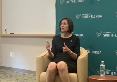 Horvat shares visions for USF’s future at provost search town hall