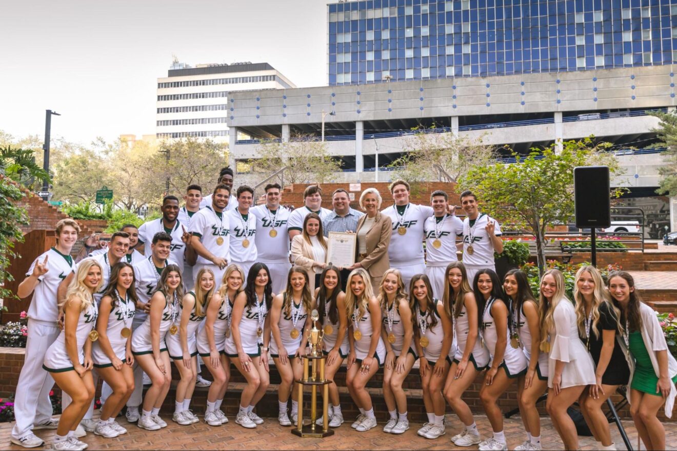 Tampa Mayor Castor proclaims ‘USF Coed Cheer Team Day’ The Oracle