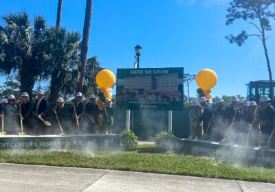 USF Sarasota-Manatee holds groundbreaking ceremony for new residence hall