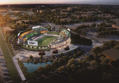 BOT approves $340 million budget for on-campus stadium, Faculty Senate president expresses disapproval