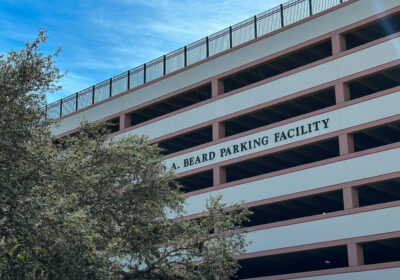Protective fences installed on top floors of Beard, Crescent Hill parking garages