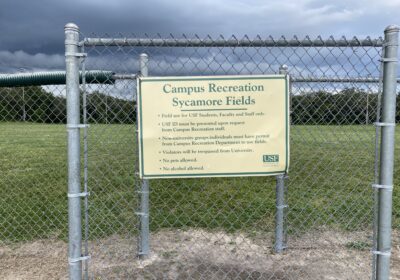 Construction for displaced recreational facilities to be completed by next fall