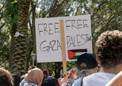 PHOTO GALLERY – Student organizations March for Palestine