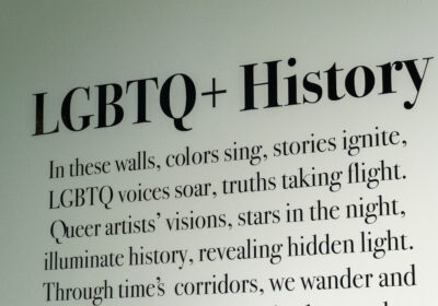 LGBTQ+ exhibit draws in most students for an opening reception this semester