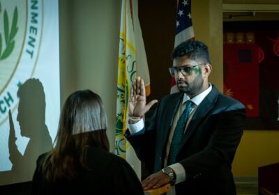 USF student body president and vice president-elect sworn in