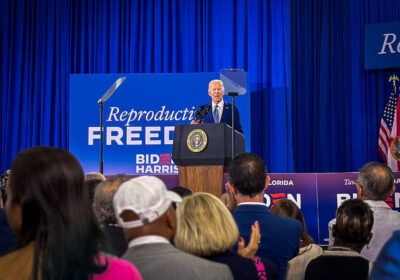 President Joe Biden visits Tampa to talk abortion rights