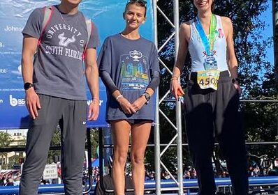 A USF nonbinary athlete faced challenges, but won the race