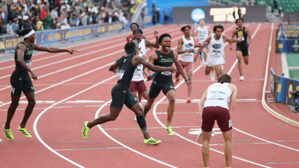 USF races into NCAA history with relay title